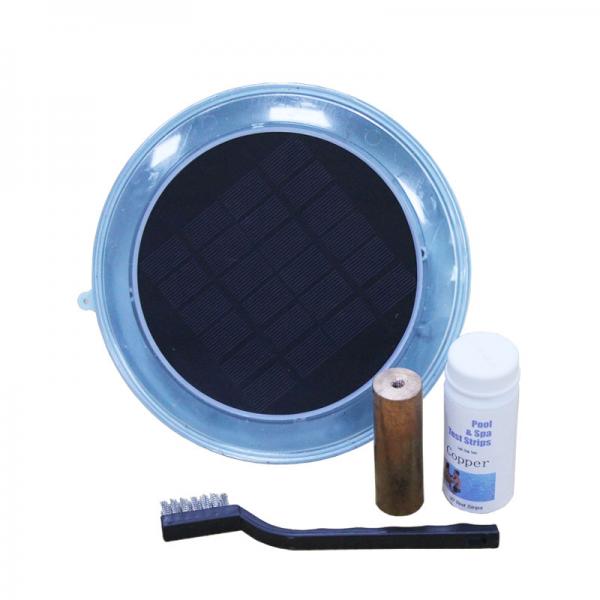 Solar pool ionizer purifier