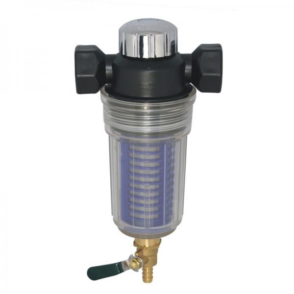 Front water filter system