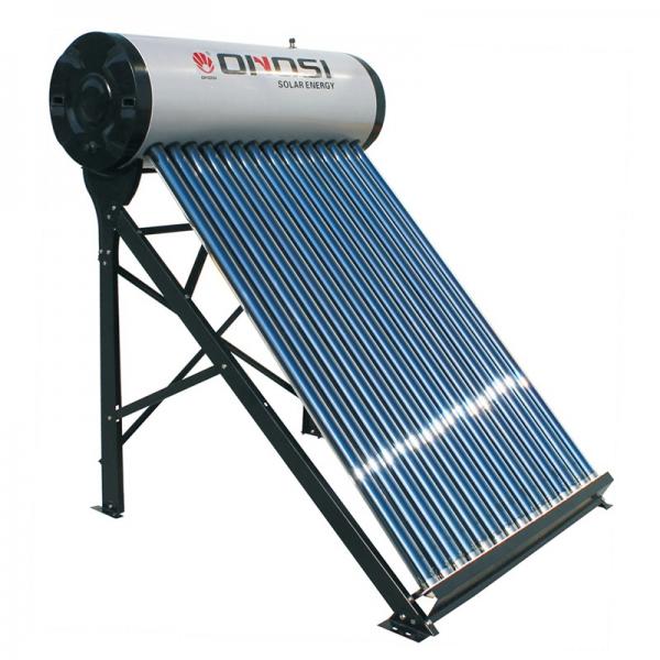 Non-pressure one pipe inlet-outlet solar water heater