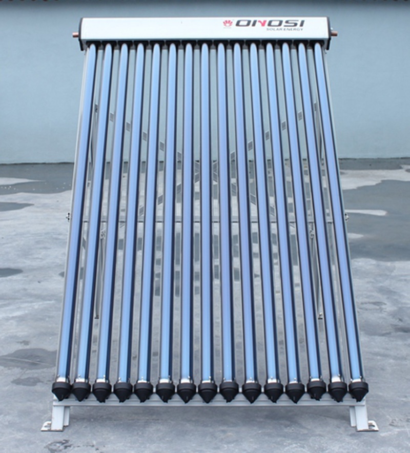 Evacuated tube Heat pipe solar collector