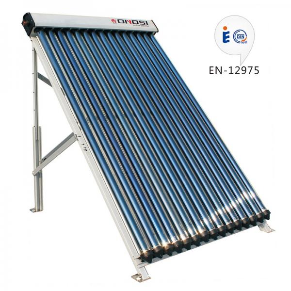 Heat pipe pressurized solar collector